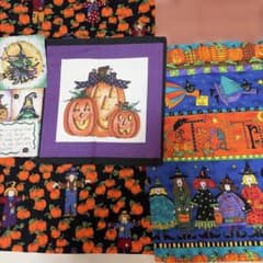 ハロウィン プリント生地 USAコットン パネル生地のサムネイル