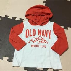 長袖シャツ フード付き 12〜18カ月用(約70センチ)のサムネイル