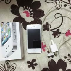 iPhone4s 32G 本体 美品 ジャンク品のサムネイル