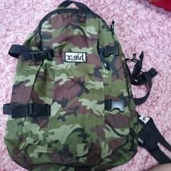 X-GIRL迷彩バックパックのサムネイル