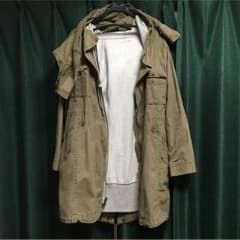 にゃんさん専用カーキモッズコート グレーパーカーつきのサムネイル