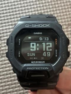 CASIO G-SHOCK デジタル腕時計 ブラックのサムネイル