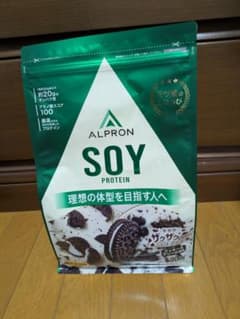 ALPRON SOY PROTEIN クッキー＆クリーム風味 900gのサムネイル