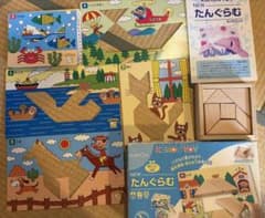 KUMON たんぐらむ 木製パズルのサムネイル