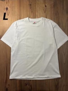 Hanes BEEFY-T L ホワイト短丈リメイク（着丈64cm）のサムネイル