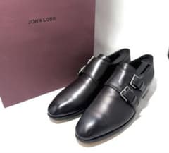 美品 John lobb ジョンロブ NASEBYダブルモンク 6H E - メルカリ