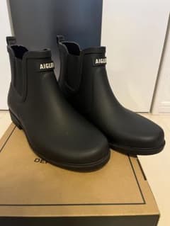AIGLE カーヴィル2 ラバーブーツ ノワール 黒 FR42 AIGLE カーヴィル2 ラバーブーツ ノワール 黒 FR42 - メルカリ