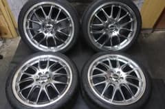 Voltec 18×7J +50 PCD100 5穴 バリ溝 215/40R18 Voltec 18×7J +50 PCD100 5穴 バリ溝 215/40R18 - メルカリ