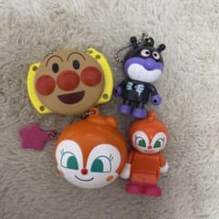 アンパンマン ばいきんまん ドキンちゃん フィギュア 4点セットのサムネイル