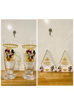 ディズニーシー マゼラングラス2個2009クリスマスバージョンプレート2枚セットのサムネイル