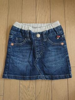 MIKIHOUSE  DOUBLE.B  size90  デニムスカートのサムネイル