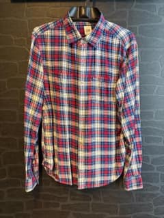 GAP ネルシャツ チェック柄 レッド ネイビー XSのサムネイル