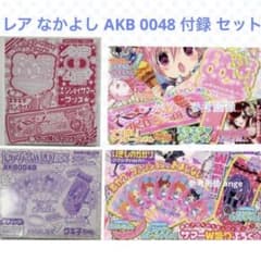 레어 신품 나카요시 부록 AKB0048 펜라이트 센스 타월 브레스