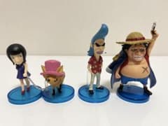 ホ*ネ様 偽麦わらの一味 ワーコレ フィギュア 4体セット ワンピースのサムネイル