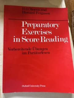 Preparatory Exercises in Score Reading洋書のサムネイル