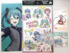 初音ミク　クリアファイル　ウォールステッカー　アクリルプレート　セガコンテンツ