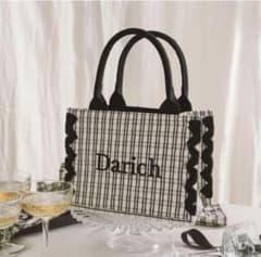 Darich チェックミニトート ノベルティ トートバッグ Darich ダーリッチ チェックミニトートバッグ - メルカリ