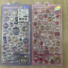 ボンボンドロップシール オリジナル 2枚セット ナイトミャウ ももいろぼんぼんのサムネイル