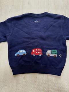 ファミリア　ニットカーディガン　セーター　幼稚園　ユニクロ　プチバトーのサムネイル