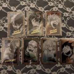 僕のヒーローアカデミア クリアカード 7枚セットのサムネイル