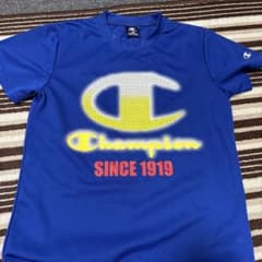 Champion キッズ 半袖Tシャツ ブルー 160 - 3