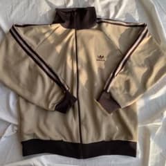 70s 80s スペイン製 アディダス トラックジャケット希少カラー 希少 70s 80s adidas トラックジャケット ベージュ ブラウン - メルカリ
