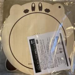 커비 수베니아 목제 플레이트 Kirby Café