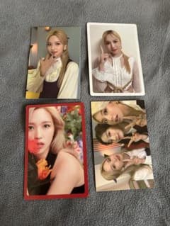 TWICE ミナ トレカ フォトカード 4枚セットのサムネイル
