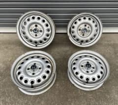【引き取り限定】ホンダ　ビート　PP1  スチールホイール　4本のサムネイル