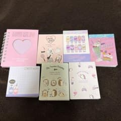 メモ帳 7点セット まとめ売りのサムネイル