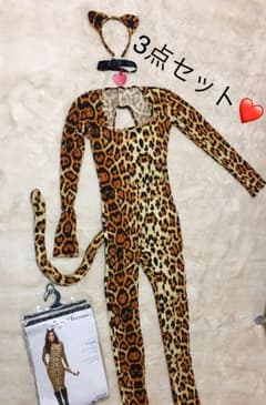 セクシー女豹コスプレ 3点セットのサムネイル