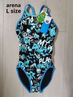 送料無料】REALISE(リアライズ)競泳水着 ネイビー×ホワイト×レッド美品
