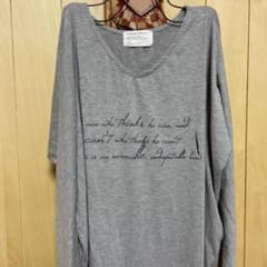 アンティカのグレーの長袖Tシャツ　お値下げ❣️のサムネイル