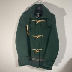 HARNOLD BROOK緑 ダッフルコート - メルカリ