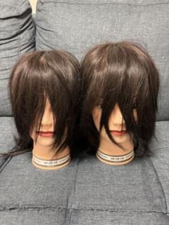 新品未使用】美容師国家試験用 本番用 カットウィッグ2体 開封済