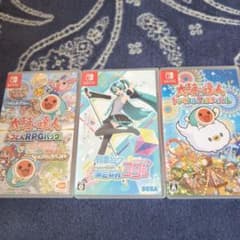 Nintendo Switch 音楽系リズムゲー厶 3本セット 太鼓の達人など Nintendo Switch 音楽系リズムゲー厶 3本セット 太鼓の達人など - メルカリ