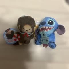 モンチッチ スティッチ ぬいぐるみ マスコット セットのサムネイル