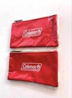 Coleman × Express [콜맨 × 익스프레스] 파우치 2개 미사용
