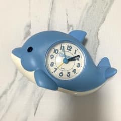美品 置き時計 目覚まし時計 イルカ 取説付き 美品 置き時計 目覚まし時計 イルカ 取説付き - メルカリ