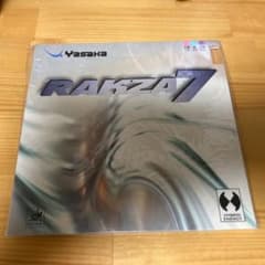 【新品】卓球 YASAKA ラグザ7 裏ソフトラバー 特厚 赤　定価5720円のサムネイル