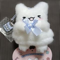 【サンリオ】はなまるおばけ　まるまるスイーツチャーム付きマスコット　ブルー