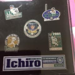 イチローマリナーズ公認ピンズセットのサムネイル