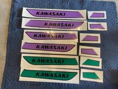 250SS 400SS　500SS マッハ タンクステッカー 刀ライン リプロ品のサムネイル