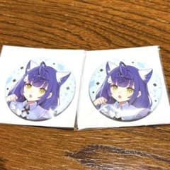 天宮こころ わんにゃんdays 缶バッジ 2個セット - メルカリ