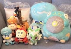 【豪華まとめ売り】ポケモンセンター ぬいぐるみ クッション 9点セット