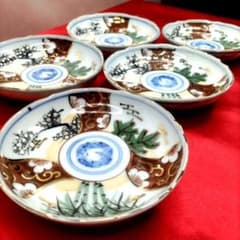 有田焼 伊万里焼 古伊万里 金彩 豆皿 小皿 4寸皿5客セット ① - メルカリ