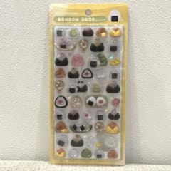 【正規品】ボンボンドロップシール　和柄　おにぎり♡のサムネイル