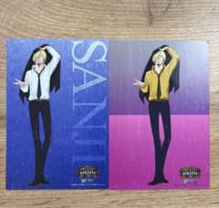 ワンピース サンジ バラティエ　雨の日限定　ポストカード　ステッカー　セットのサムネイル