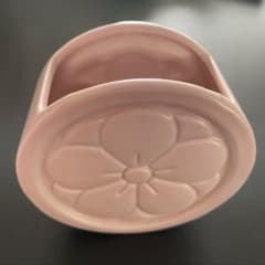 花器 陶器 さくら模様のサムネイル