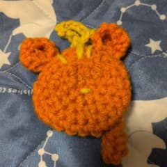 ハンドメイド あみぐるみ 猫モチーフ エコたわしのサムネイル
